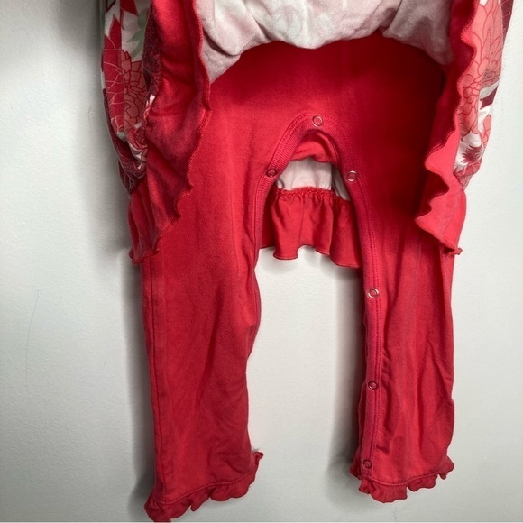 Kickee pants floral dress size 18/24 mo - Picture 6 of 6